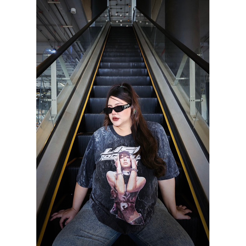 Rockstar T-shirt เสื้อยืดคอกลมงานผ้าฟอกวินเทจ อก38-56+