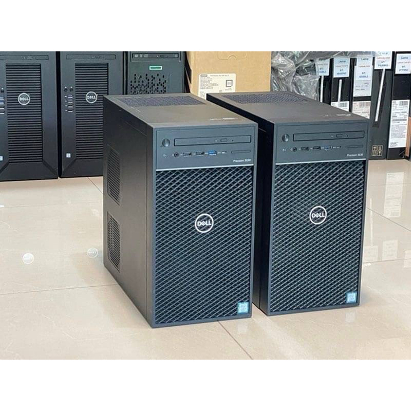 Dell Precision 3630MT Workstation i7-8700 RAM32GB SSD512GB Quadro P1000(4GB DDR5) มือสอง งานออกแบบ