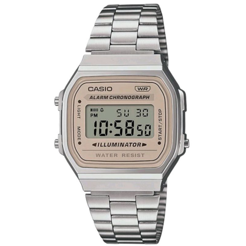 Casioนาฬิกาข้อมือรุ่นA-158WA/A-168WAของแท้รับประกัน1ปี