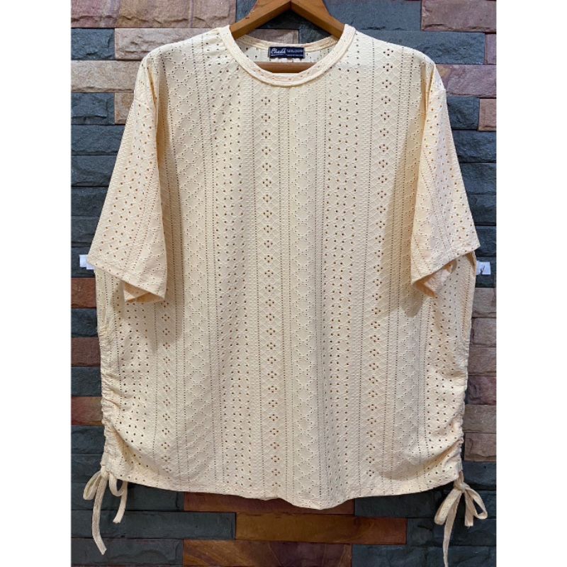 เสื้อสาวอวบ เสื้อสาว Size Jumbo ผ้าลูกไม้ยืดฉลุ ผ้าเปลือกไม้ ผ้าร่อง อก 48-60 นิ้ว ผ้ามีน้ำหนัก - รูปที่ 7