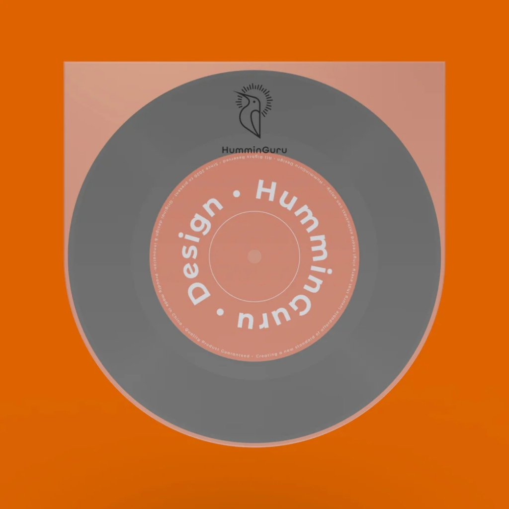 ซองในก้นโค้ง 7 นิ้ว HumminGuru Anti-Static Inner Record Sleeves (New)