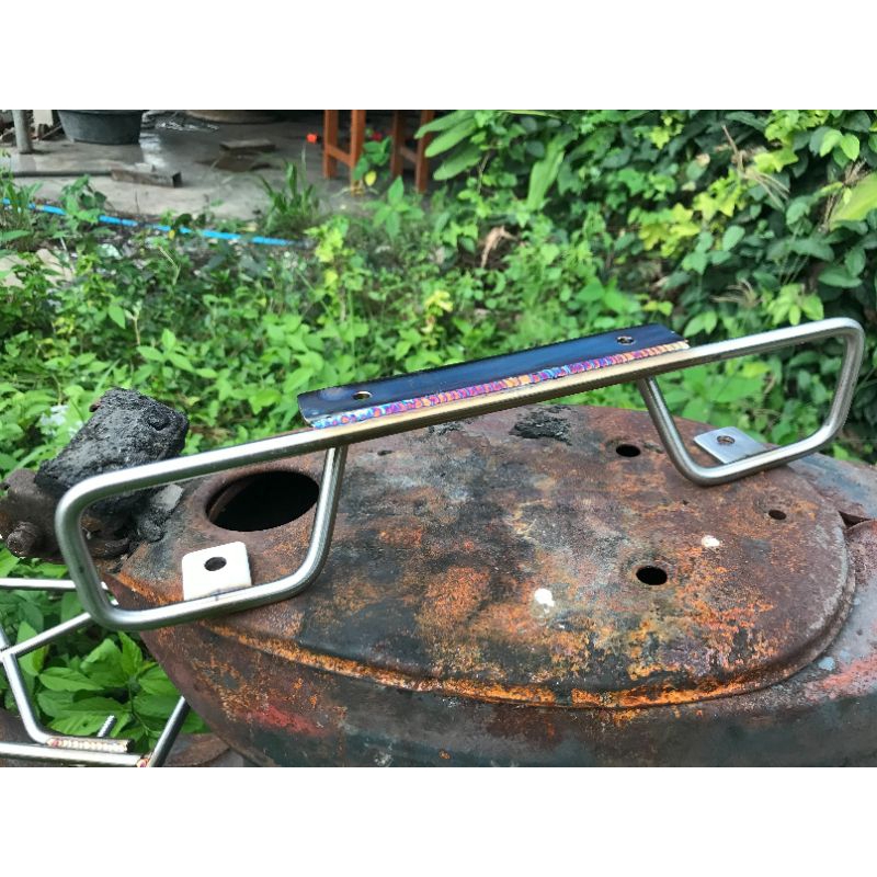 ขาไฟสปอร์ตไลท์ ขาไฟเลี้ยว ขาไฟเสริมข้างหน้า สแตนเลส ใส่ได้ทุกรุ่น c70c65c700-900 ซุปเปอคลับดรีม125 ดรีมดรีมคุรุสภา เวฟ