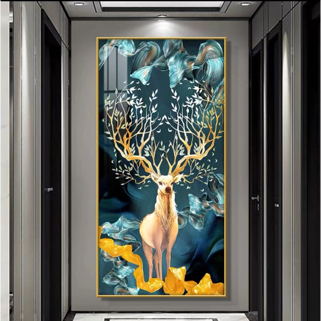 ภาพวาดเครื่องลายครามคริสตัล, ภาพวาดตกแต่งห้องโถงทางเข้า, หมายถึงห้องนั่งเล่นที่ดี, ภาพวาดแขวนทางเดินและทางเดิน, ความหรูห