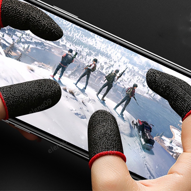 ถุงมือเล่นเกม ปลอกนิ้วเล่นเกม ปลอกสวมนิ้วมือเล่นเกม ถุงมือเล่นเกมส์ ความไวสูง ทัชลื่น กันเหงื่อ
