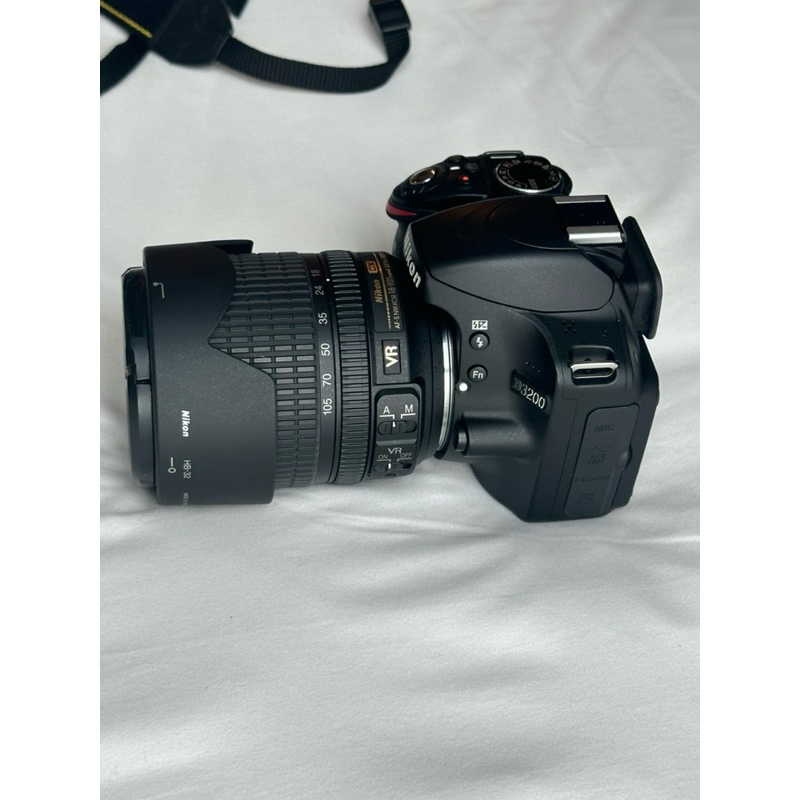 Nikon D3200+ เลนส์ 18-105mm (กล้องมือสอง สภาพดี)