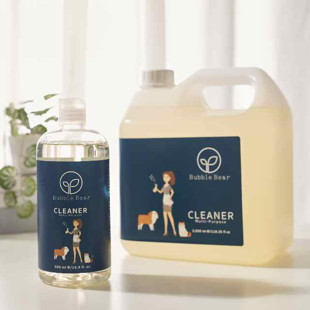 Bubble Bear Multi-Purpose Cleaner น้ำยาอเนกประสงค์จากสารสกัดธรรมชาติ ทำความสะอาด อ่อนโยน