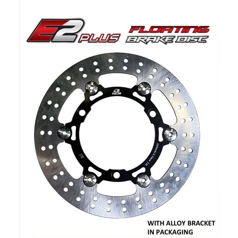 จานเบรคหน้า 260 mm. RCB E2+SERIES. FLOATING BREAK DISK YAMAHA N-MAX ของแท้