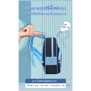 กระเป๋าเด็กนักเรียนอนุบาล เป้เด็กสะพาย กระเป๋านักเรียนเด็กหญิงชาย เบา นุ่ม ระบายอากาศ พร้อมส่ง