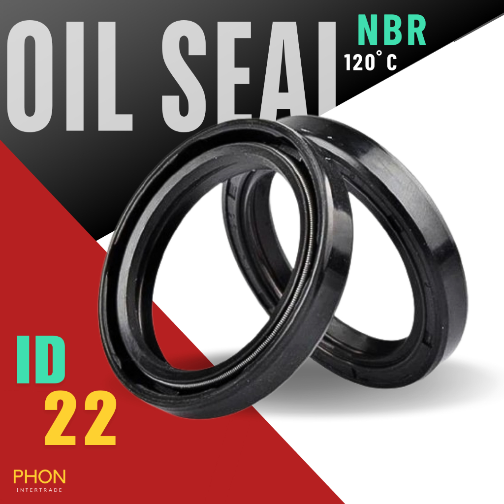 ออยซีล Oil seal TC 22-28-4/22-28-8/22-29-4/22-30-4/22-30-6/22-30-7/22-30-8/22-31-5/22-32-5/22-32-6/22-32-7/22-32-10 เพลา
