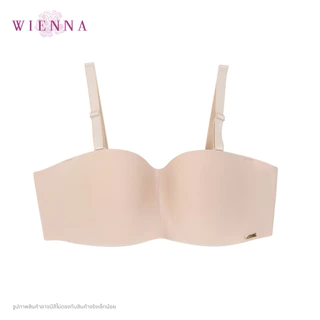 WIENNA เสื้อชั้นใน Big Beauty DB31209 มีโครง แบบเกาะอกครึ่งคัพ สีเขียวขี้ม้า สีม่วงอ่อน สีดำ เนื้อ (Carnation Tulip)
