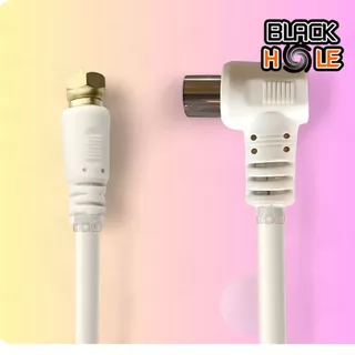 สายอากาศทีวี RF+F สายคอนโด ความยาว 1.5/3/5/10 เมตร