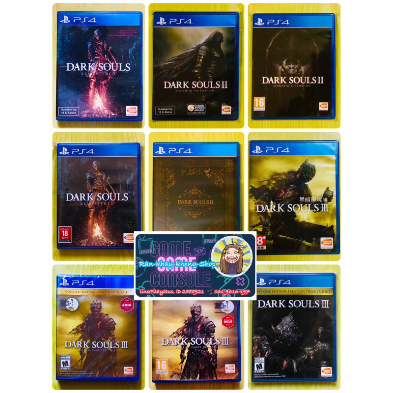 PS4 games #1💈 DARK SOULS (Z all,2,3 US Engine