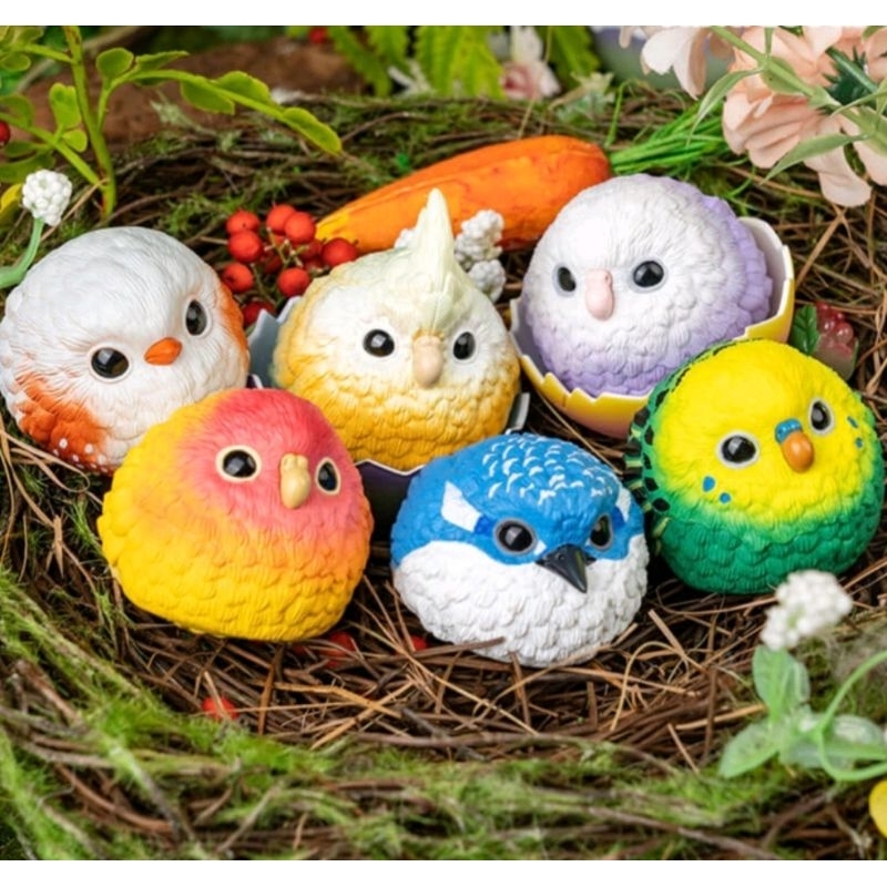 ⭐พร้อมส่ง⭐ DODOWO - Qiu Qiu  - Qiu Bird - Birds in Autumn (Art Toy/Designer Toy/Blind Box)