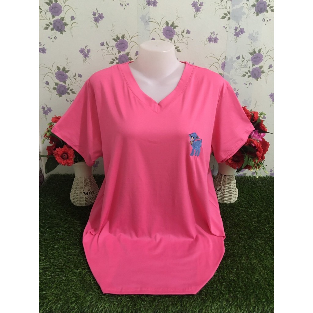 เสื้อผ้าผู้หญิง สาวอวบ แฟชั่นสวยๆ รอบอก48-50นิ้ว เสื้อวัยรุ่น เนื้อผ้ายืดใส่สบาย รุ่น1587