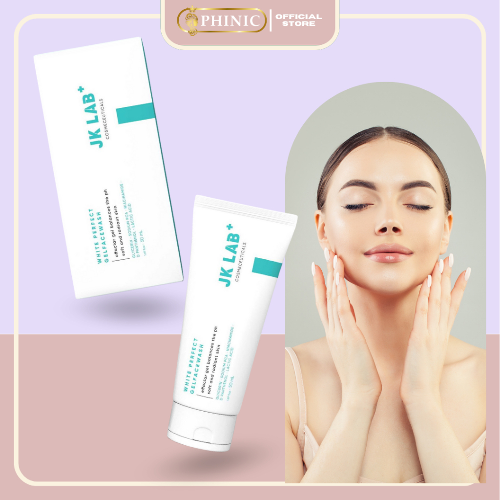 มาใหม่ล่าสุด JK Lab+ พรีเมี่ยมไวท์เทนนิ่งเฟเชียลคลีนเซอร์ ช่วยลดฝ้า และผิวเรียบเนียน