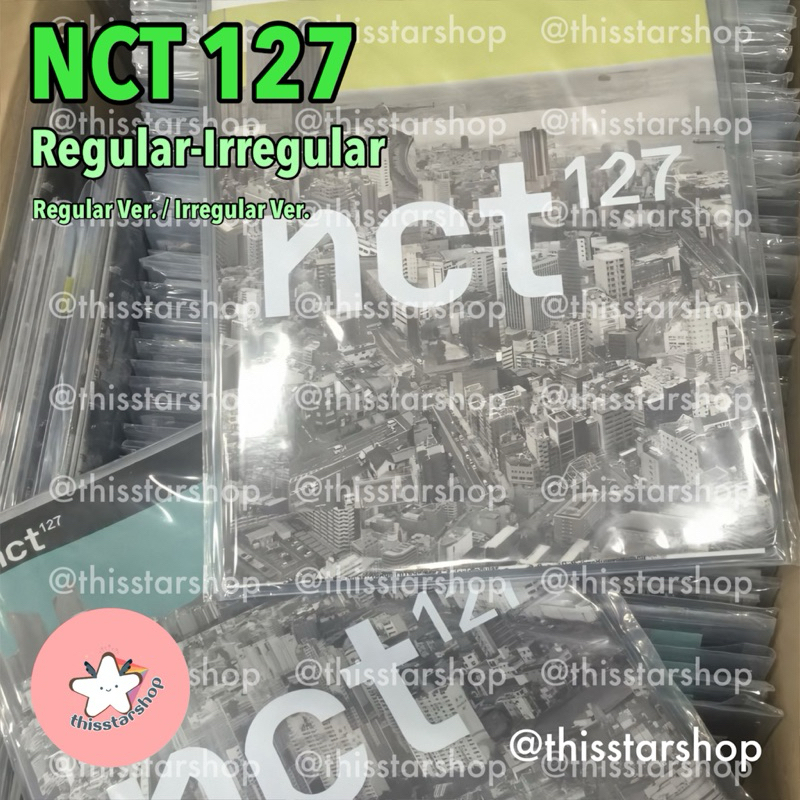 NCT 127 อัลบั้ม Regular-Irregular (Regular Ver. / Irregular Ver.)