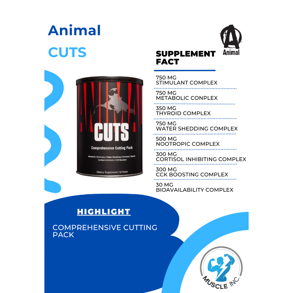 Animal- CUTS ขนาด 42pak พร้อมส่ง!!
