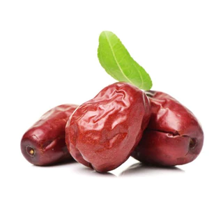 พุทราจีนแห้ง ขนาด 1กิโล (1,000 กรัม) DRIED JUJUBE อบแห้ง ตรา ปราชญา (มี อ.ย., ฮาลาล)