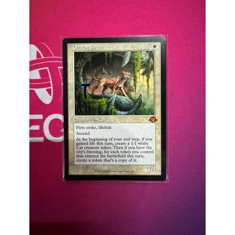 MTG Modern Horizons 3 Variants: Ocelot Pride (0394 - Retro Frame)