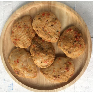 CP อกไก่รสพริกสดผลิตจากโรงงานC Pตัวเดียวกับทีอยู่ใน7-11เหมาะสำหรับคนคุมนำ้หนัก