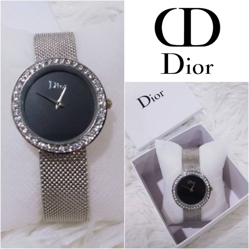 นาฬิกาข้อมือ Christian Dior รุ่น  La D de Dior satine