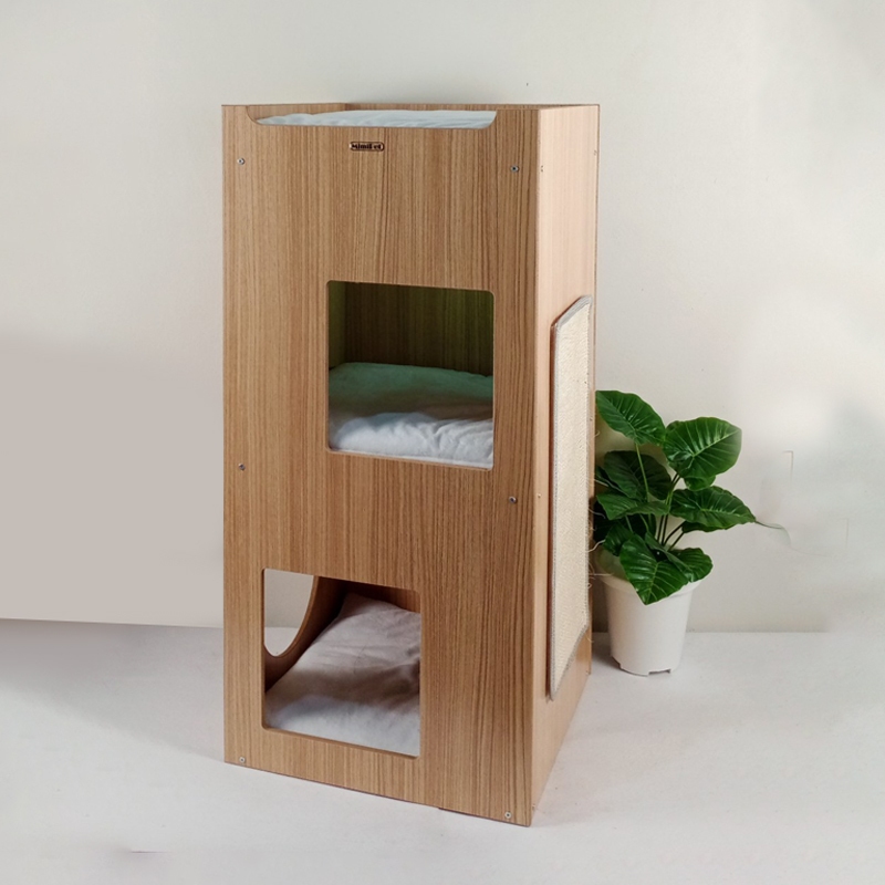 ที่นอนแมว 3 ชั้น มีแผ่นลับเล็บ