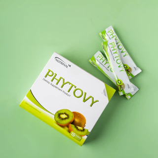 ไฟโตวี่ PHYTOVY ใยอาหารเพิ่มกากในระบบทางเดินอาหาร (1กล่อง 15 ซอง) ของแท้ 100% ไม่กรีดกล่อง