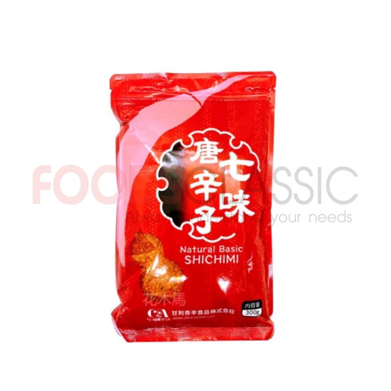 DRP005 พริกป่นชิจิมิ / Shichimi /七味300g（甘利）