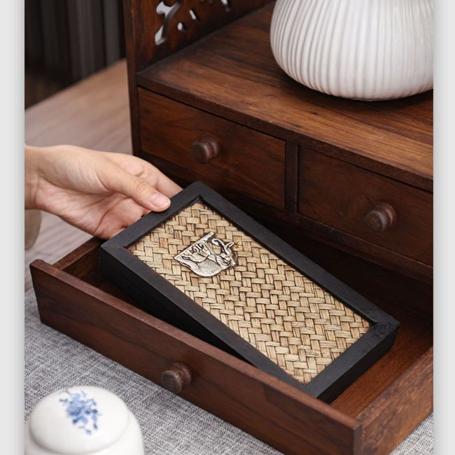 สมุดเก็บเงิน แบบโบราณ โฟลเดอร์ แฟ้มขนาดเล็ก ที่เช็คบิล ขนาด 20 x 11 CM - รูปที่ 5