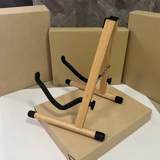 ขาตั้งกีตาร์ แบบไม้แท้ Woodguitarstand ผลิตจากไม้เนื้อแข็ง เคลือบเงาอย่างดี แข็งแรงทนใช้ได้ทั้งกีตาร์โปร่งและกีตาร์ไฟฟ้า