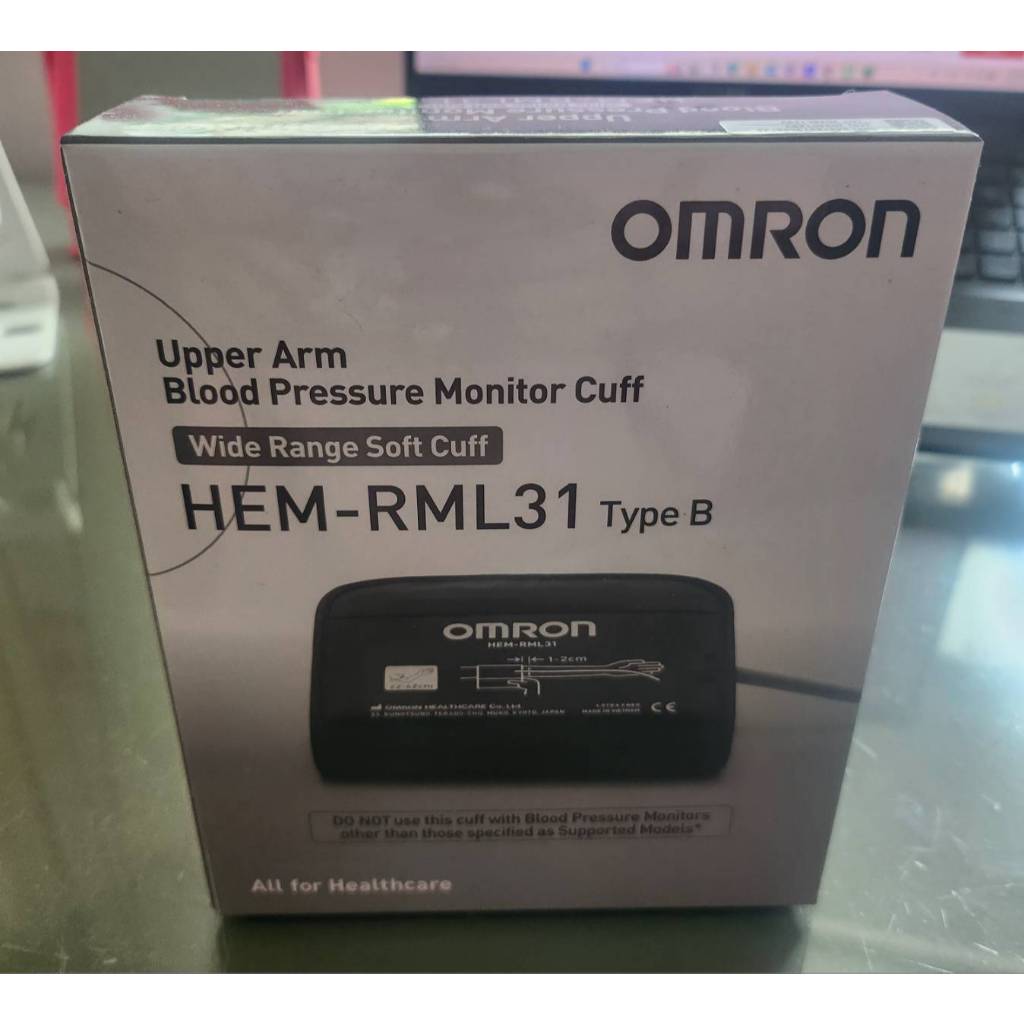 ผ้าพันแขน OMRON HEM-RML31 SIZE M-L ขนาด 22-42 CM.