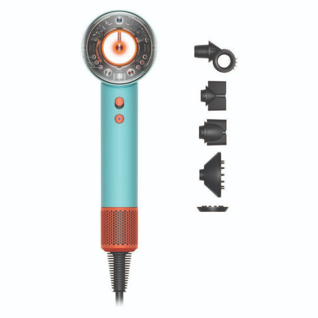 Dyson Supersonic ไดร์เป่าผม ( สีเซรามิกพาติน่า / ส้มโทพาซ ) 1600วัตต์ รุ่น HD16