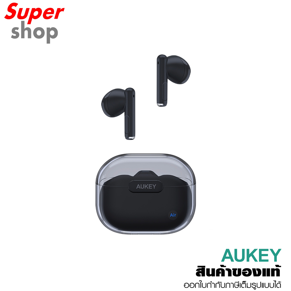AUKEY หูฟังบลูทูธ True Wireless Earbuds รุ่น EP-M2 Black