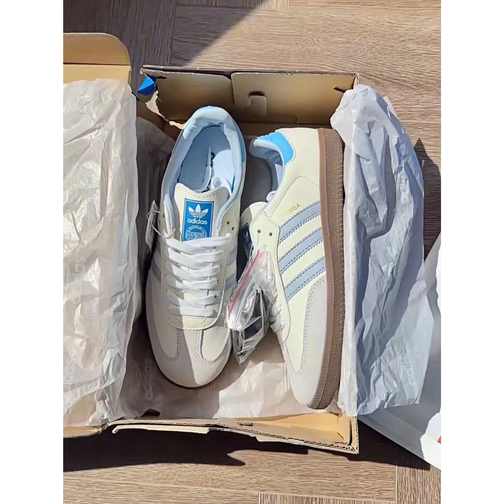 ❤ ของแท้100% รองเท้าผ้าใบ❤ ADIDAS ORIGINALS SAMBA OG B75806.B75807.ID2055.ID0478.IG5932.IE5836.IG1024.IG1025 sneakers