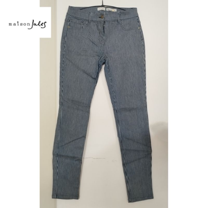 กางเกง​ขายาว ทรง Skinny แบรนด์ maison Jules มือสอง