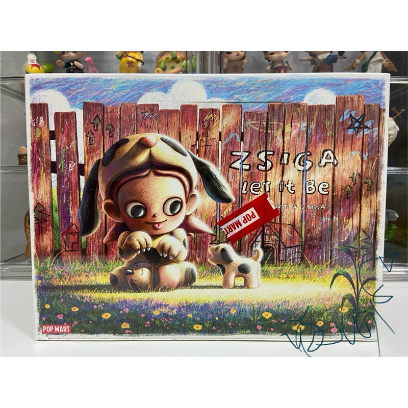 Zsiga Let It Be Series Figures Blind Box Action ยกBox 1Boxมี12จุ่ม กล่องสุ่ม พร้อมส่ง #POPMART #POPM