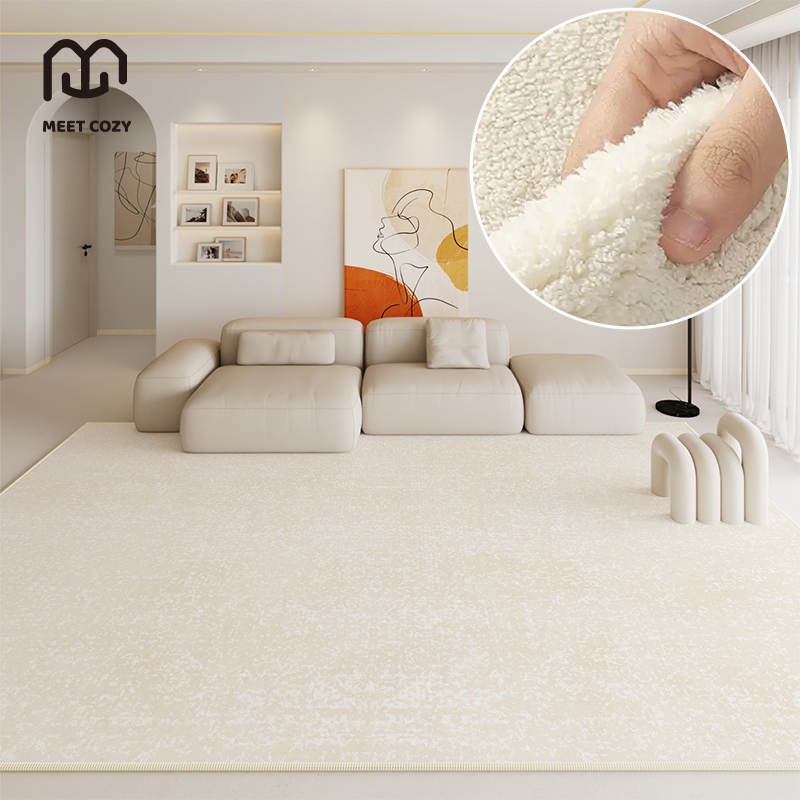 MEET COZY พรมปูพื้นห้อง นุ่ม carpet living room พรม ผ้าแคชเมียร์เทียม พรมปูพื้น #1 DB-Jack