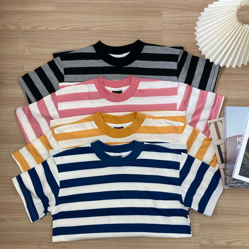 เสื้อริ้วลายใหญ่Minimal เสื้อลายทาง