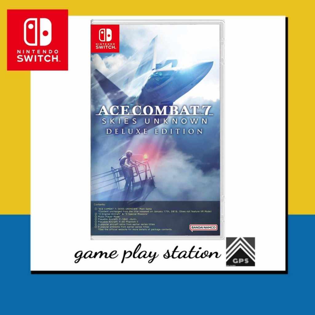 nintendo switch ace combat 7 skies unknown deluxe edition ( english asia )