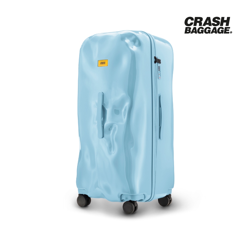CRASH BAGGAGE กระเป๋าเดินทาง รุ่น TRUNK สีฟ้า ขนาด 32.3" รับประกัน 5 ปี