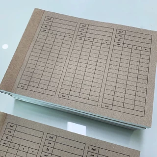 บิลจดตัวเลข สมุดจดตัวเลข ขนาด A5 แบบใหม่ พร้อมส่ง!