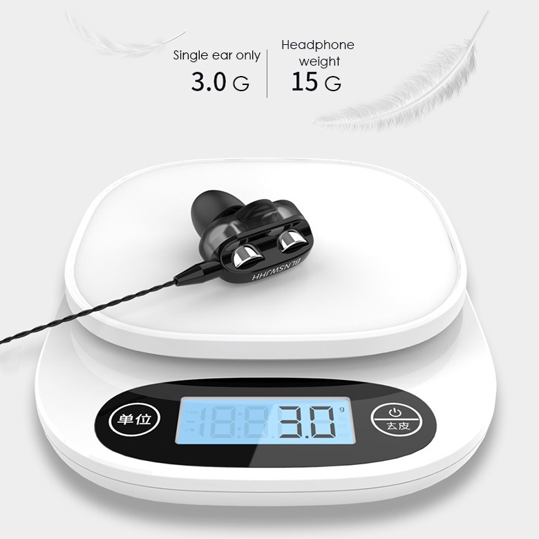 🚚พร้อมส่ง🚚Super หูฟังเบส 9D แบบมีสาย พร้อมไมโครโฟน อินเตอร์เฟซ 3.5 มม. Super Bass 9D Wired Headphones