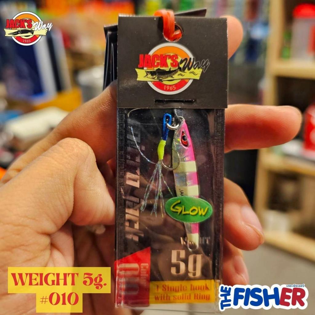 A08 JACKWAY Jack Micro เหยื่อจิ๊กพร้อมเบ็ดจิ๊กBKK สำเร็จรูปสะดวกสุดๆแกะซองใช้งานได้เลย