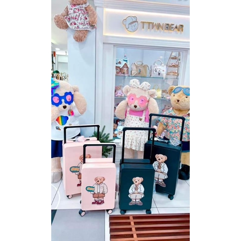 TTWN BEAR กระเป๋าเดินทางรุ่นใหม่ ขนาด 20 และ 24 นิ้ว GUOO BEAR