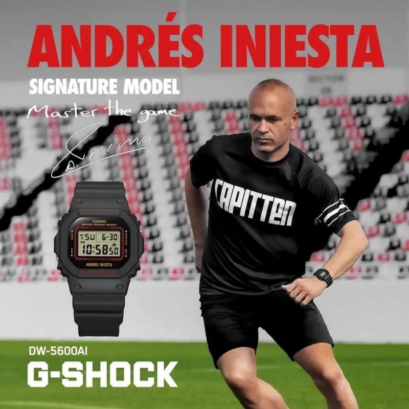 G-Shock DW-5600AI-1 Andres Iniesta Limited