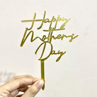 ป้ายปักเค้กวันแม่ ป้ายHappy mother Day