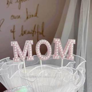 ป้ายปักเค้กวันแม่ ป้ายHappy mother Day