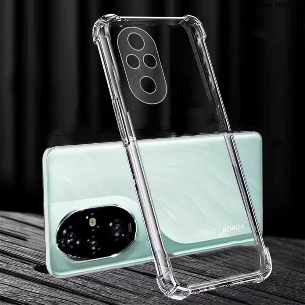 Honor 200 Lite/Honor 200 Smart(ส่งในไทย)เคสTPUใสกันกระแทกแบบคลุมกล้องHuawei Honor 200 5G/Honor 200 P