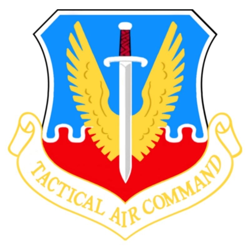 [ของแท้] สติกเกอร์ Tactical air command แบบใหม่ล่าสุด ขนาด 8×8cm