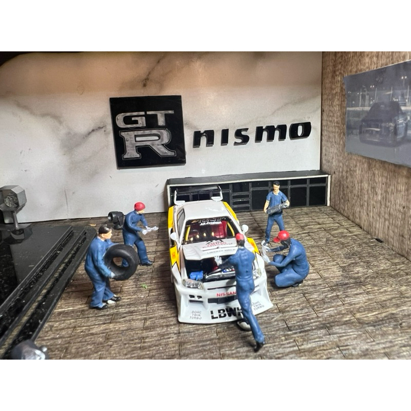 ชุด figure ช่างสำหรับ diorama